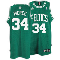 ADIDAS NBA CELTICS SWINGMAN ROAD JERSEY - PIERCE PAUL