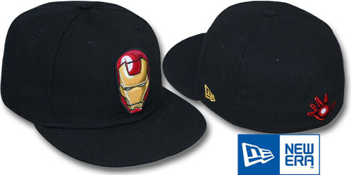 NEW ERA IRON MAN BLACK FITTED CAP