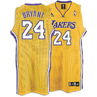 ADIDAS NBA LAKERS SWINGMAN HOME JERSEY - BRYANT KOBE