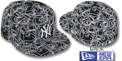 NEW ERA YANKEES CHAOS PUFFY FITTED CAP