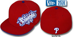 NEW ERA PHILLIES ROYALE OLD ENGLISH FITTED CAP