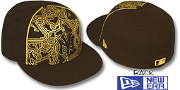 NEW ERA YANKEES MLB GOLD FOIL FITTED CAP