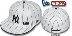 NEW ERA YANKEES FABOLOUS  WHITE NAVY FITTED CAP